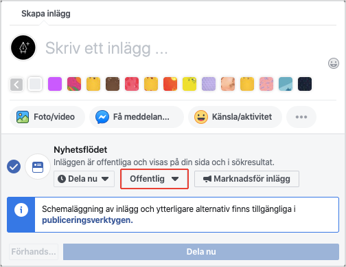 organiska räckvidd på Facebook