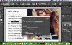 InDesign grund