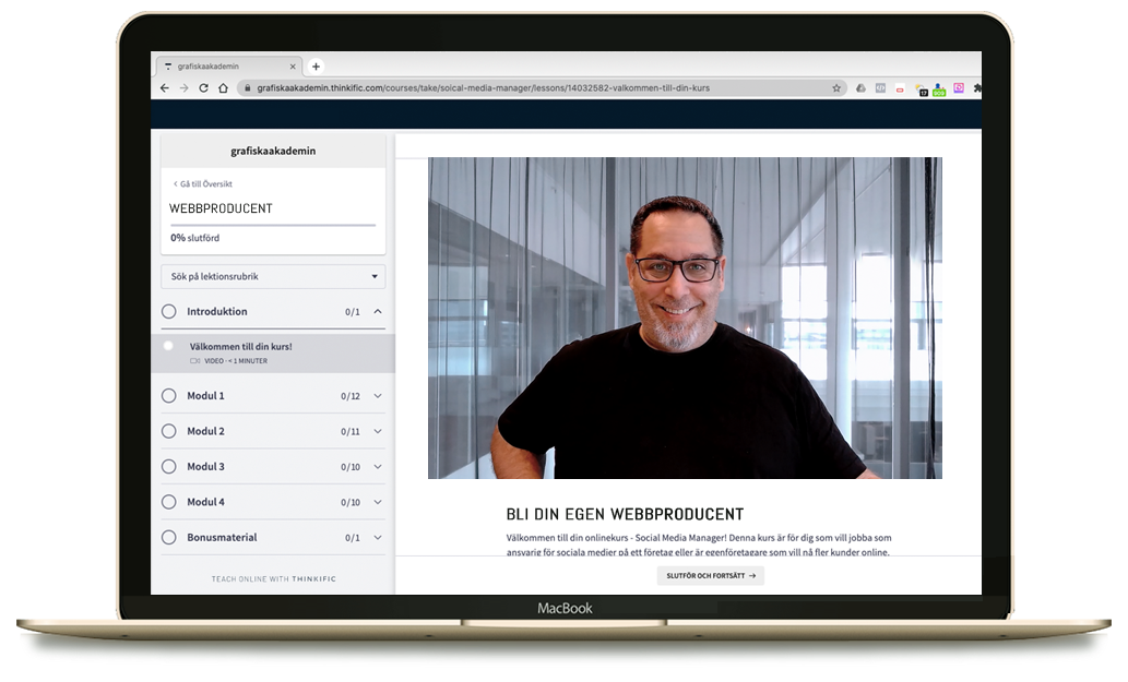 bli din egen webbproducent