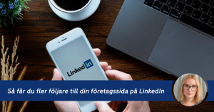 företagssida på LinkedIn